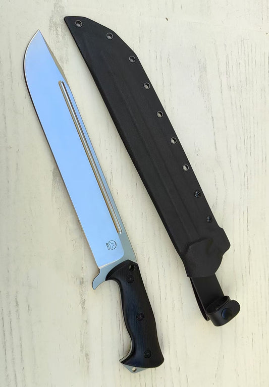 Bolte Sasquatch A8 Steel Big Bowie Fixed Blade Knife