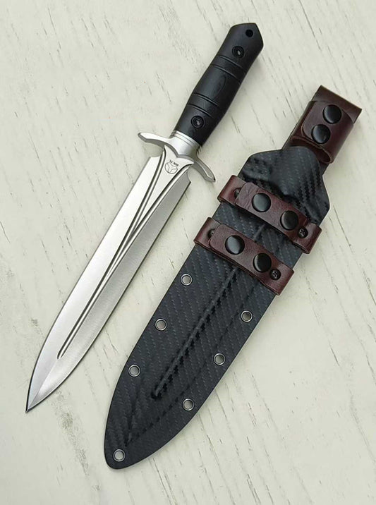 Bolte Ice Front V A8 Steel Dagger Double Blade Knife
