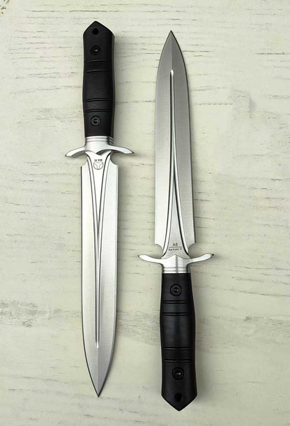 Bolte Ice Front V A8 Steel Dagger Double Blade Knife