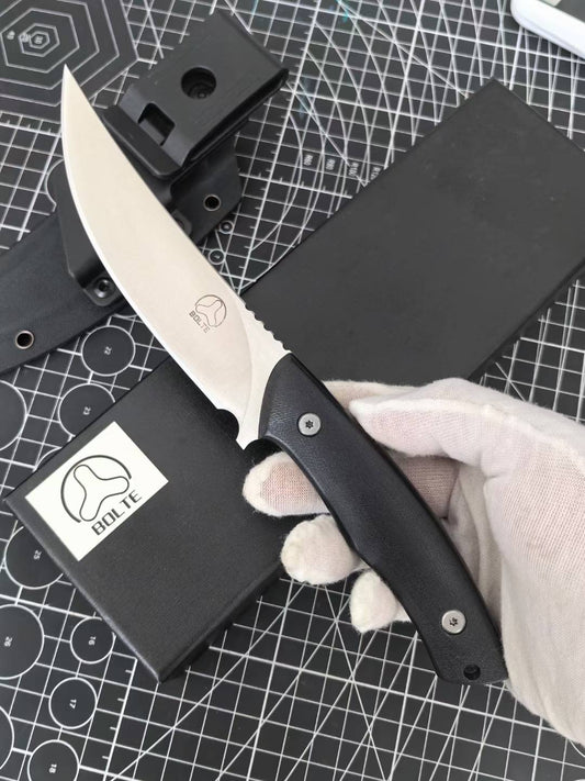Bolte Fox Hunting 14C28N Steel Outdoor Fixed Blade Knife
