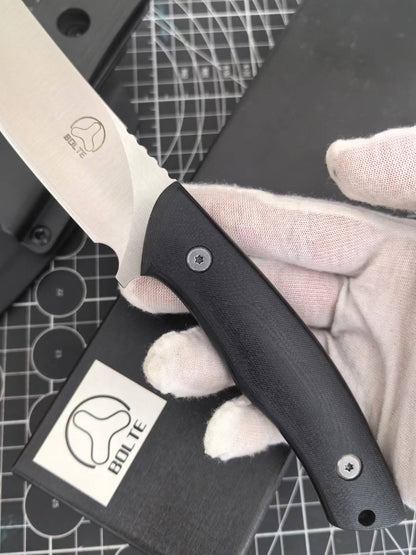 Bolte Fox Hunting 14C28N Steel Outdoor Fixed Blade Knife