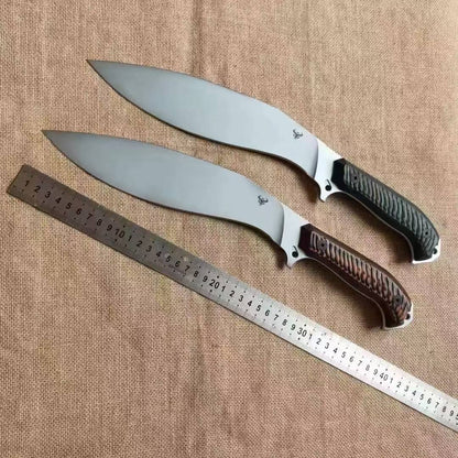 HJF Horn Kukri O1 Steel Fixed Blade Knife