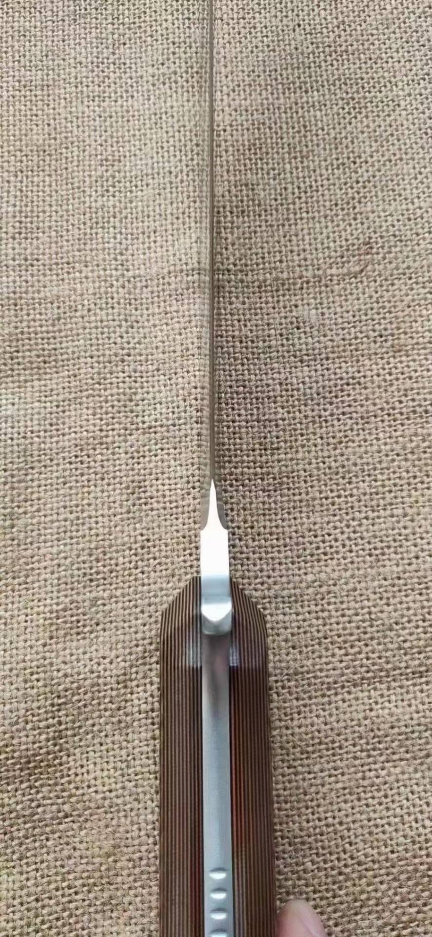 HJF Horn Kukri O1 Steel Fixed Blade Knife