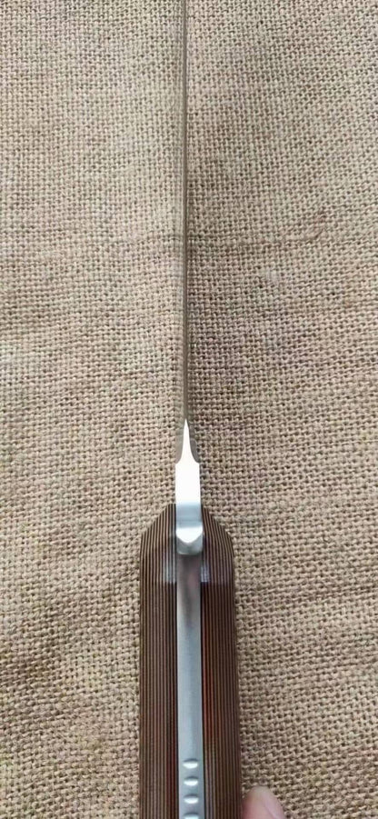 HJF Horn Kukri O1 Steel Fixed Blade Knife