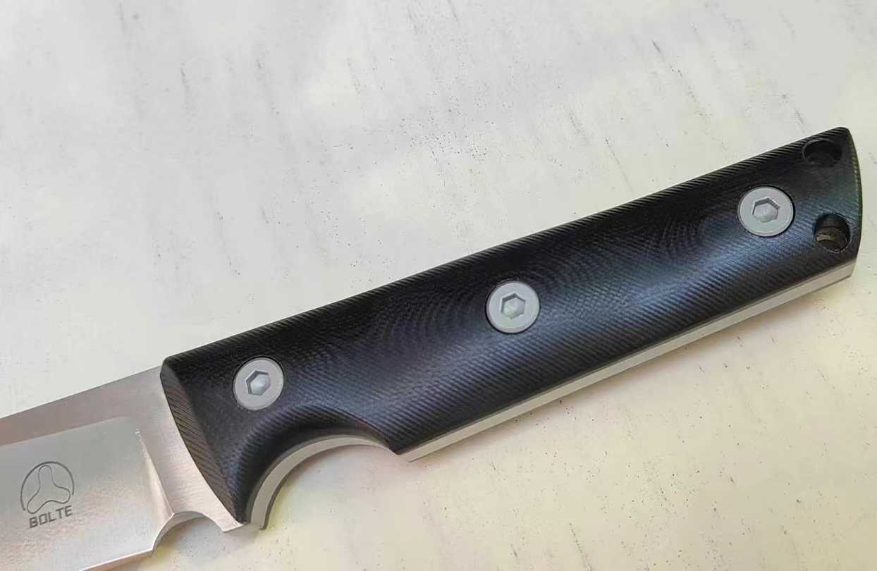 Bolte Warrior A8 Steel G10 Handle Fixe Blade Bowie Samurai Knife