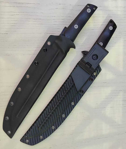 Bolte Warrior A8 Steel G10 Handle Fixe Blade Bowie Samurai Knife