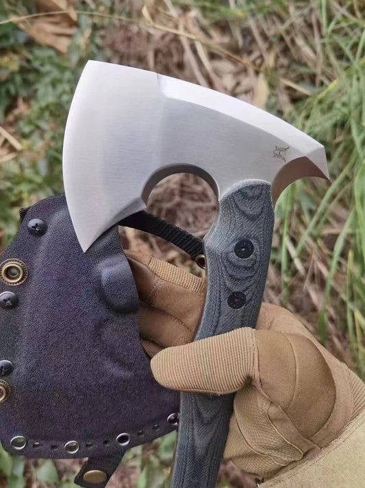 HJF Full Tang DC53 Steel Tactical Axe