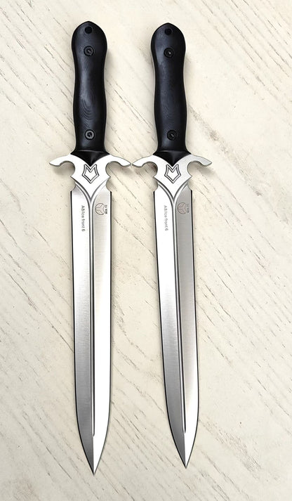 Bolte Ice Front 6 A8 Steel Dagger Double Blade Knife