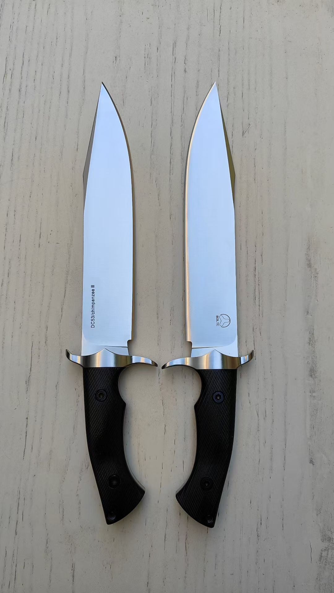 Bolte Chimpanzee III DC53 Steel Fixed Blade Bowie Knife