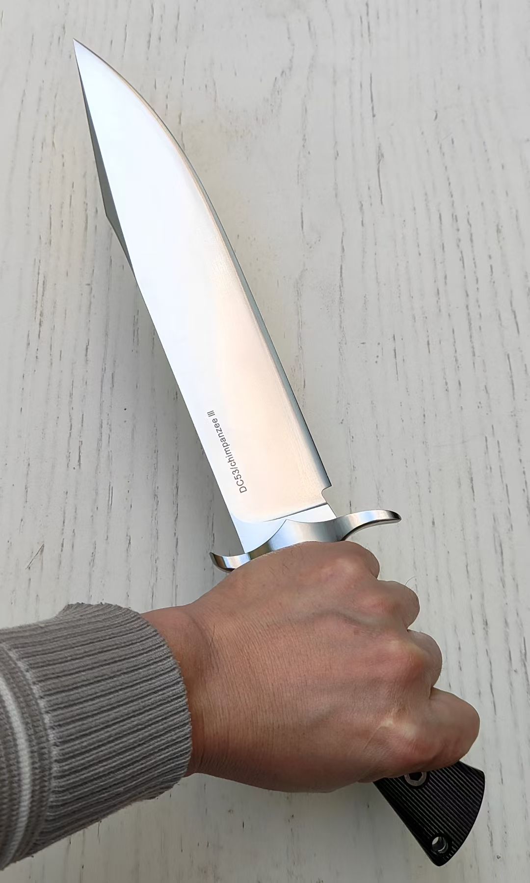 Bolte Chimpanzee III DC53 Steel Fixed Blade Bowie Knife