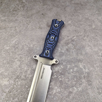 Reclusedge Light Gemini A8 Steel G10 Handle Fixe Blade Bowie Knife