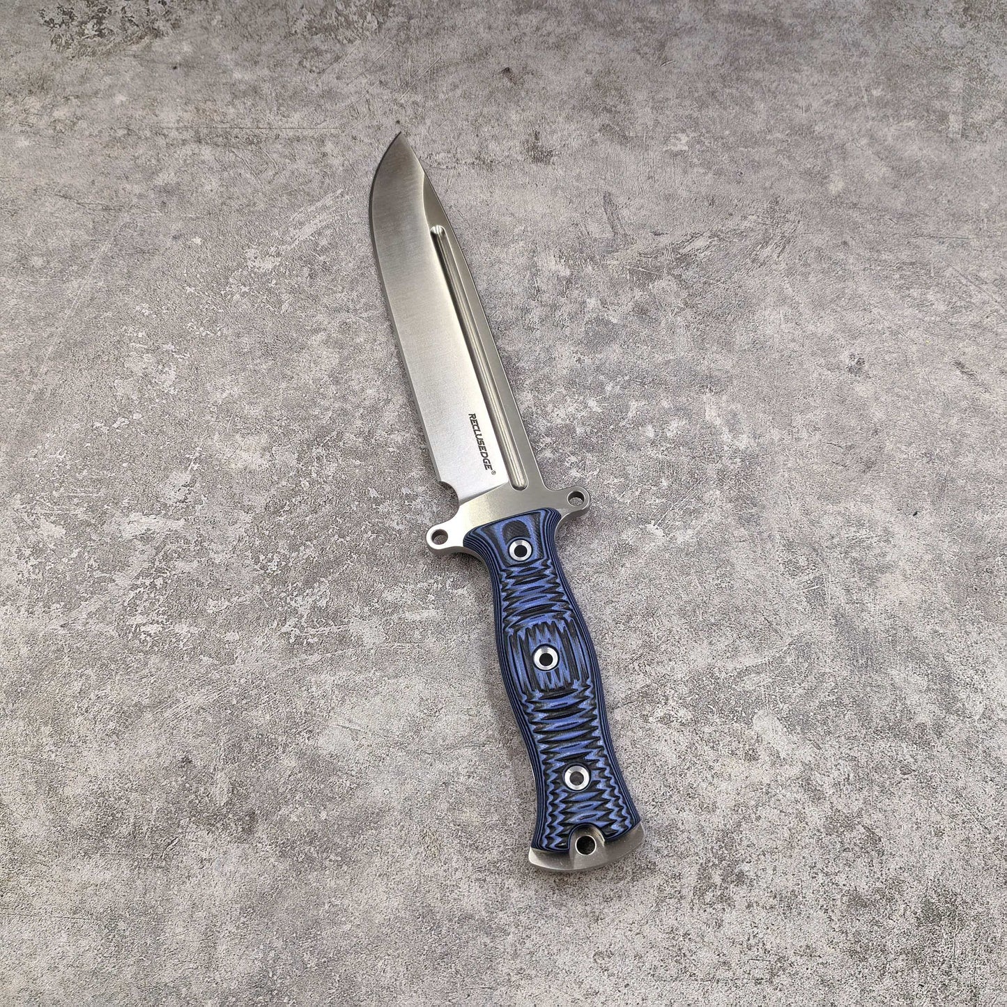 Reclusedge Light Gemini A8 Steel G10 Handle Fixe Blade Bowie Knife