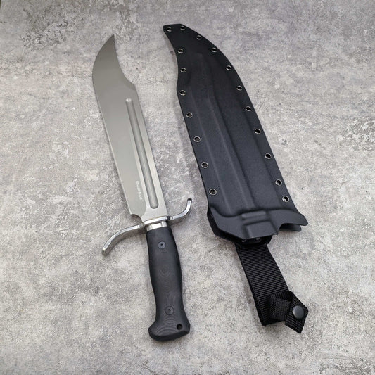 Reclusedge ZhanRen Tactical DC53 Steel Fixed Blade Knife Bowie Knife
