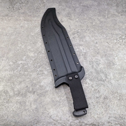 Reclusedge ZhanRen Tactical DC53 Steel Fixed Blade Knife Bowie Knife