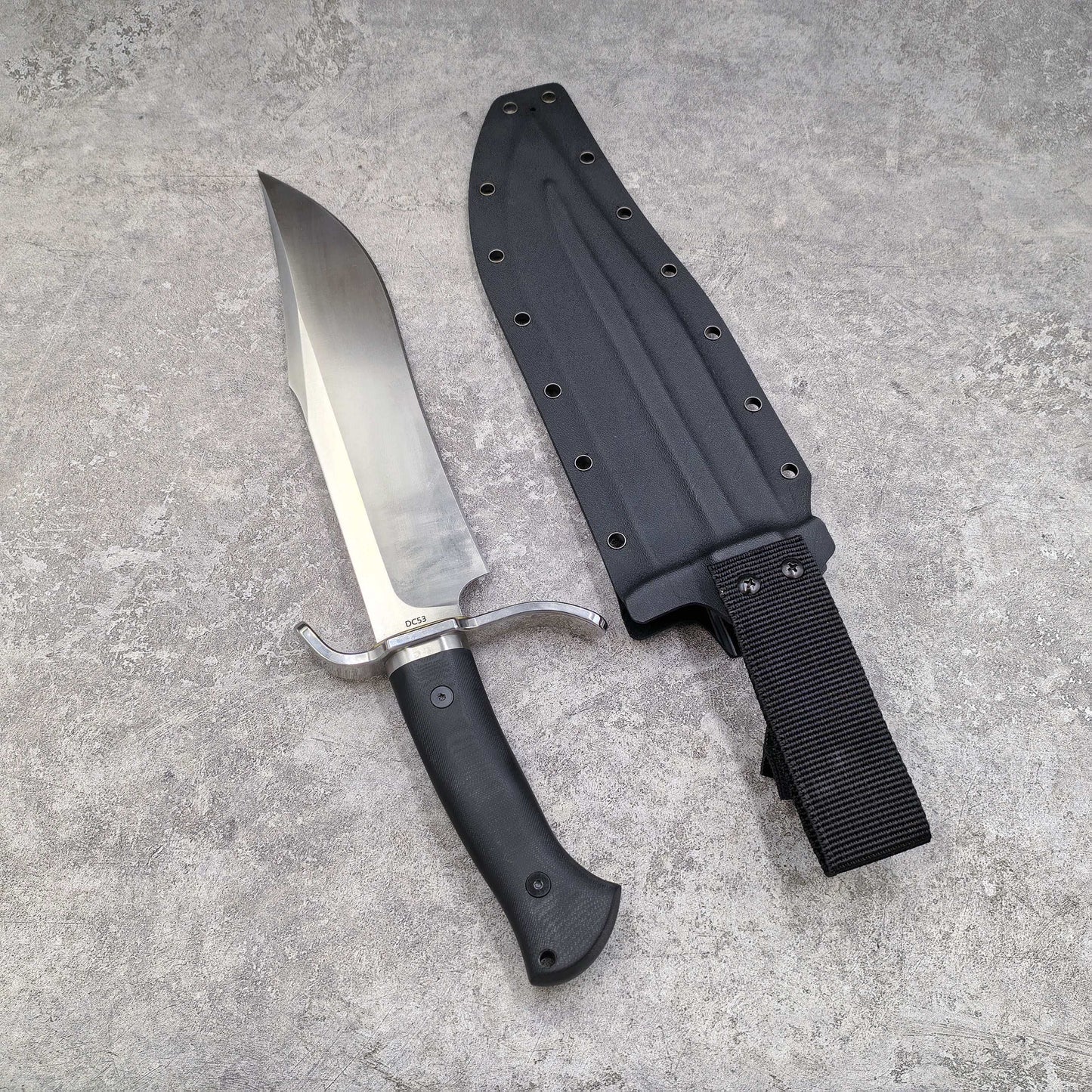 Reclusedge YinRen Tactical DC53 Steel Fixed Blade Knife Bowie Knife