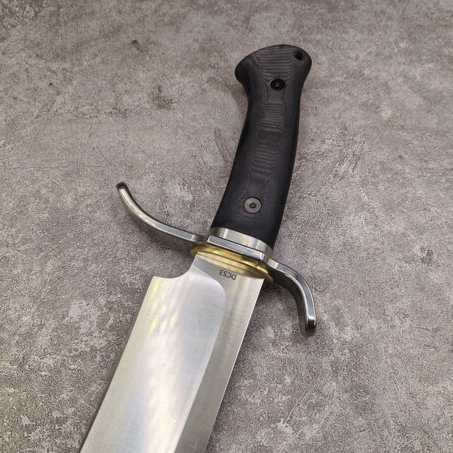 Reclusedge YinRen Tactical DC53 Steel Fixed Blade Knife Bowie Knife