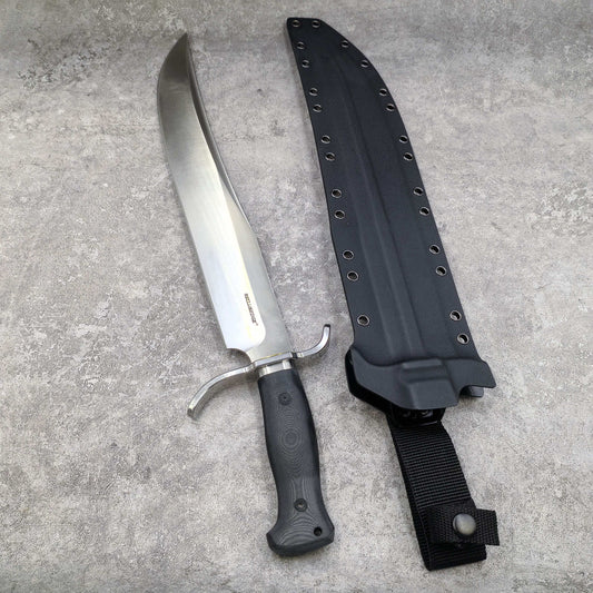 Reclusedge ZhanShen Tactical DC53 Steel Fixed Blade Knife Bowie Knife
