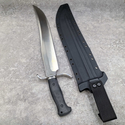 Reclusedge ZhanShen Tactical DC53 Steel Fixed Blade Knife Bowie Knife