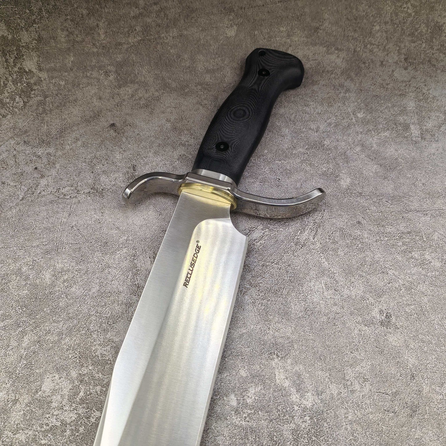 Reclusedge ZhanShen Tactical DC53 Steel Fixed Blade Knife Bowie Knife