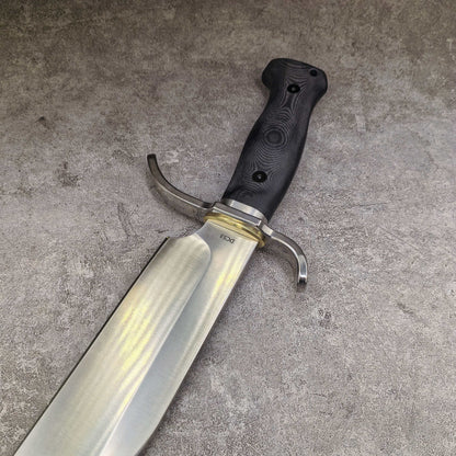 Reclusedge ZhanShen Tactical DC53 Steel Fixed Blade Knife Bowie Knife