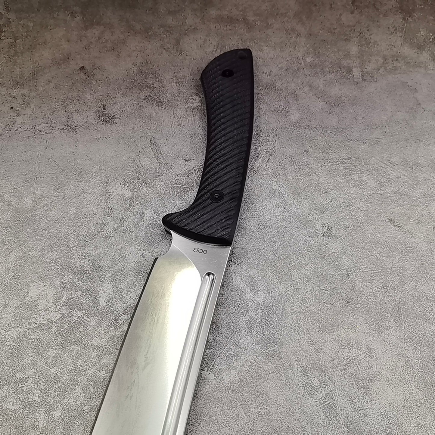 Reclusedge FengRen Tactical DC53 Steel Fixed Blade Knife Bowie Knife