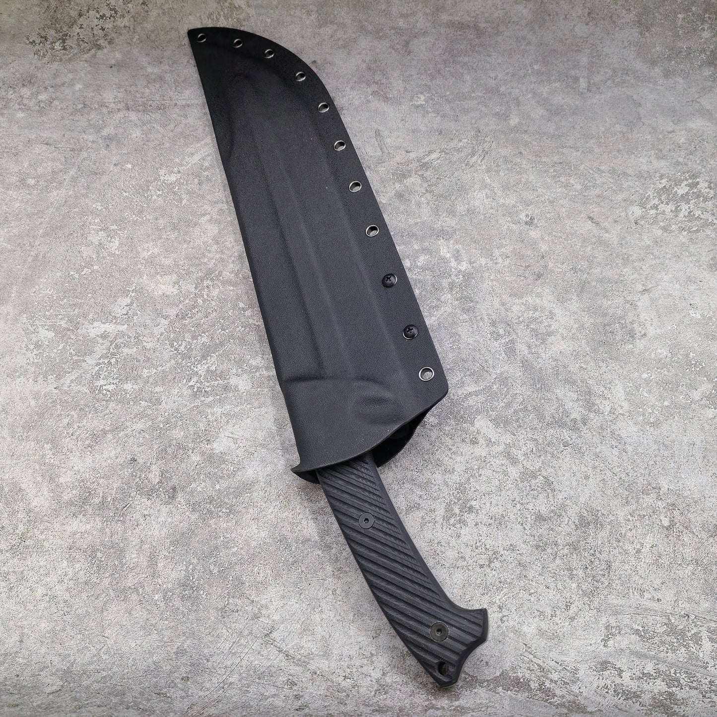 Reclusedge TuShen Tactical DC53 Steel Fixed Blade Knife Bowie Knife