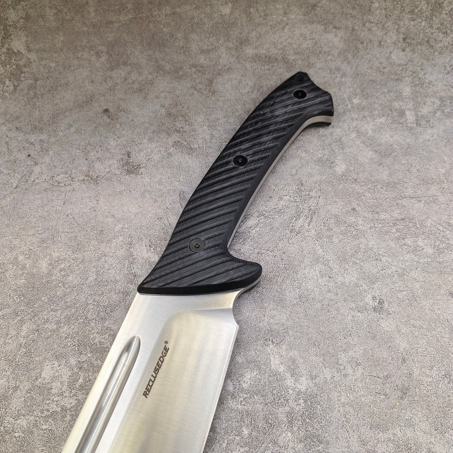 Reclusedge TuShen Tactical DC53 Steel Fixed Blade Knife Bowie Knife