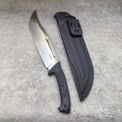 Reclusedge TuShen Tactical DC53 Steel Fixed Blade Knife Bowie Knife