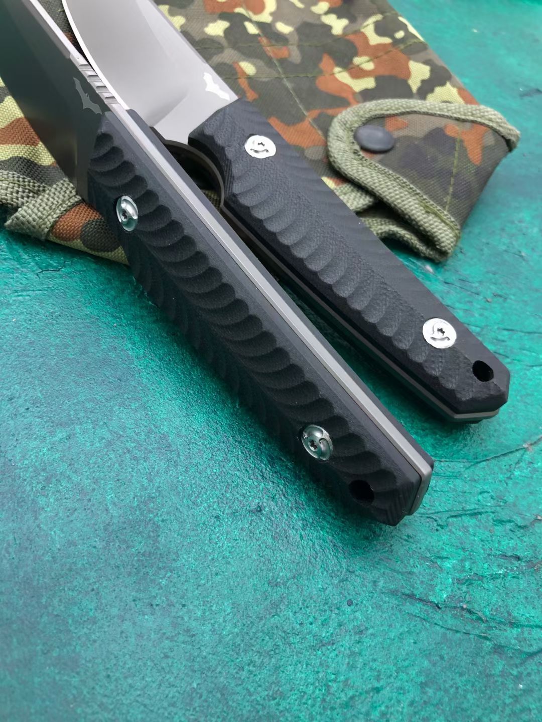 HeiSha DC53 Steel Outdoor Small Fixed Blade Knife