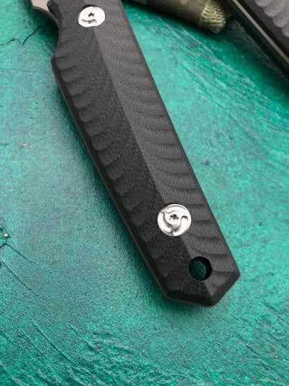 HeiSha DC53 Steel Outdoor Small Fixed Blade Knife