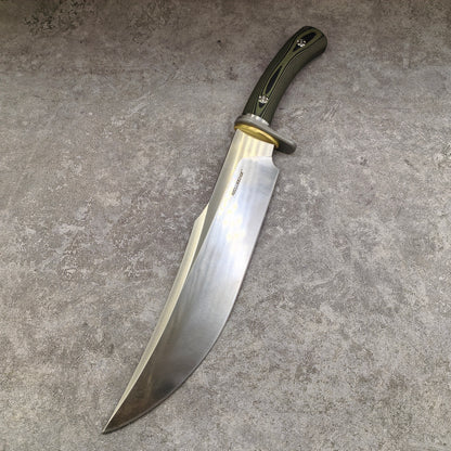Reclusedge Tactical DC53 Steel Fixed Blade Knife Bowie Knife