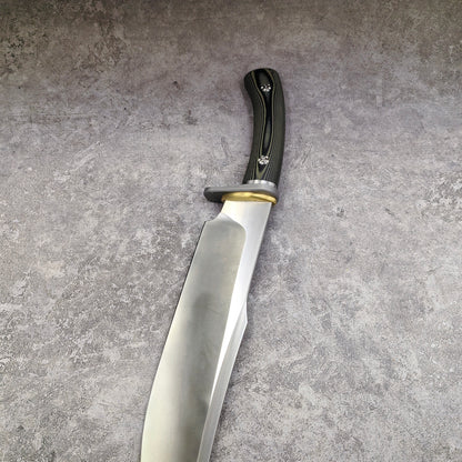 Reclusedge Tactical DC53 Steel Fixed Blade Knife Bowie Knife