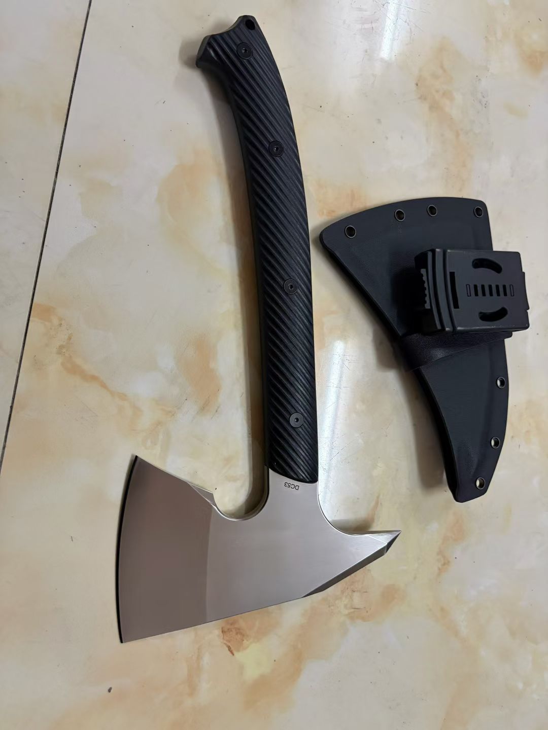 Bison Full Tang DC53 Steel Tactical Axe