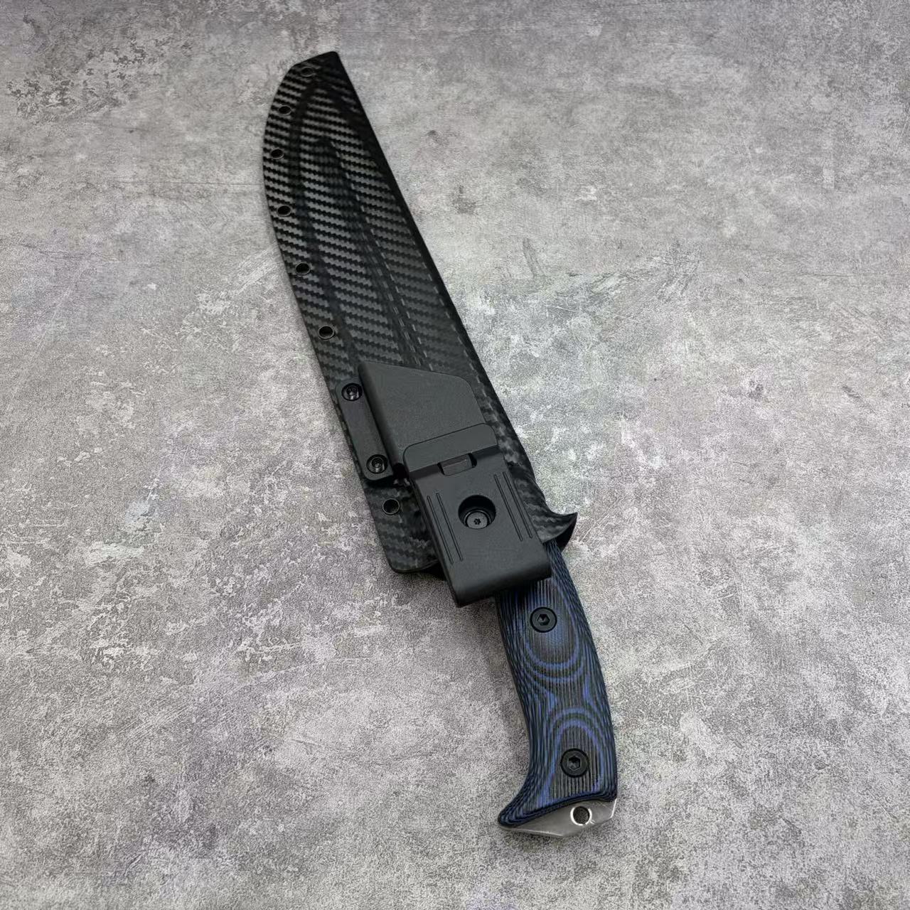 Reclusedge Tactical A8 Steel Fixed Blade Knife Bushcraft Knife
