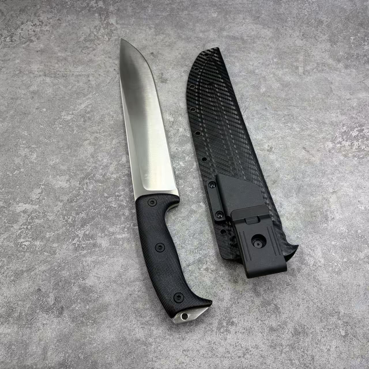 Reclusedge Tactical A8 Steel Fixed Blade Knife Bushcraft Knife