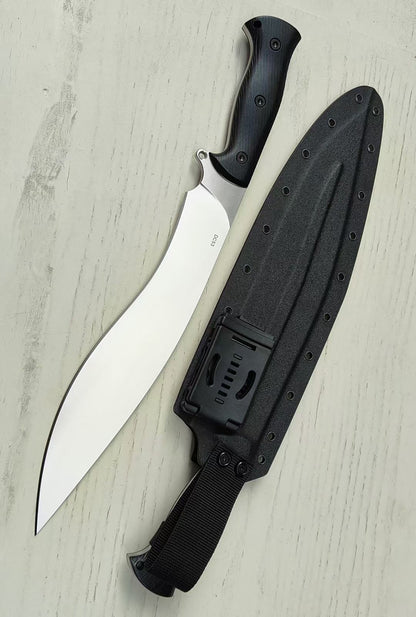 Bolte Jungle Crazy 4 A8 / DC53 Steel Kukri Outdoor Fixed Blade Knife