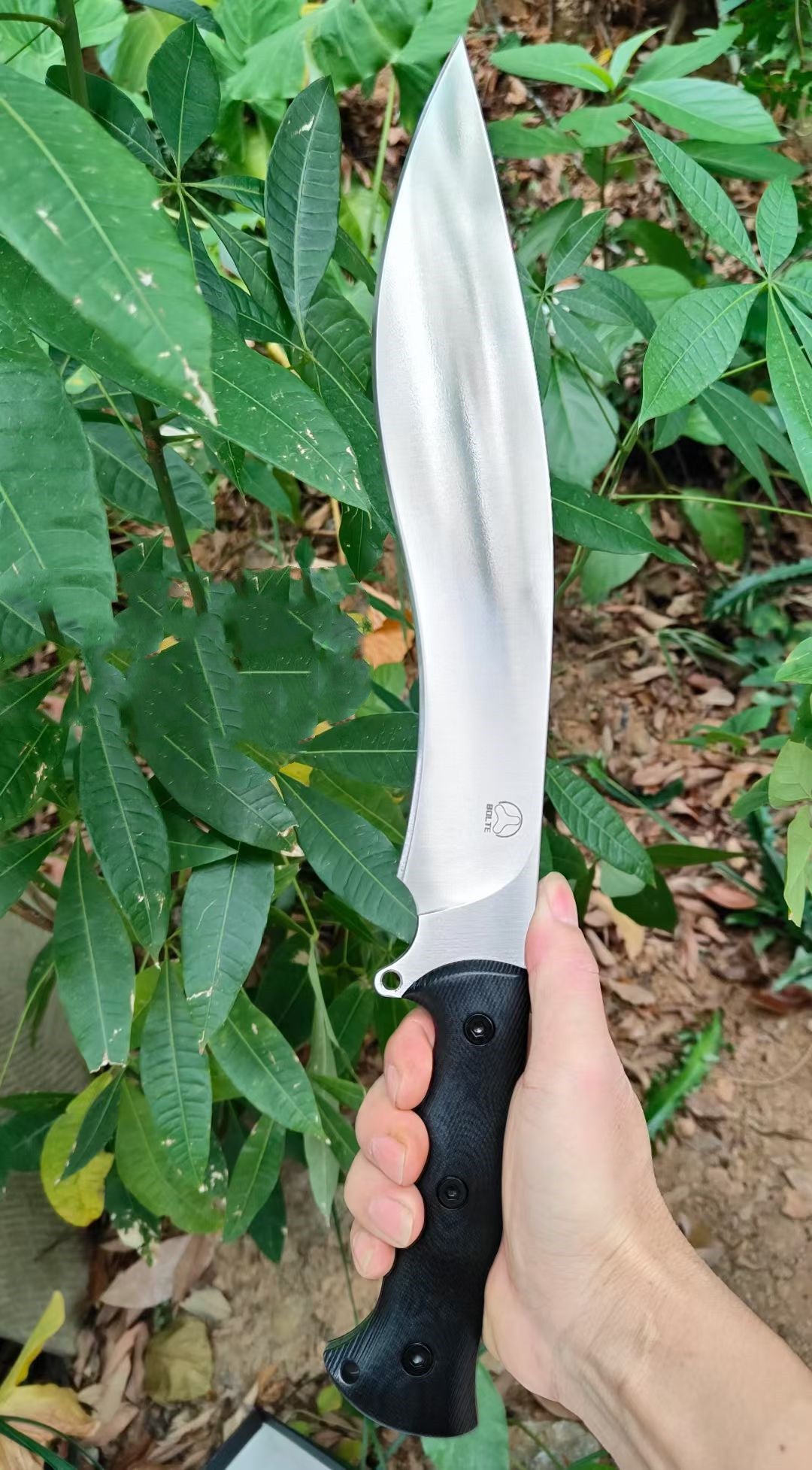 Bolte Jungle Crazy 4 A8 / DC53 Steel Kukri Outdoor Fixed Blade Knife