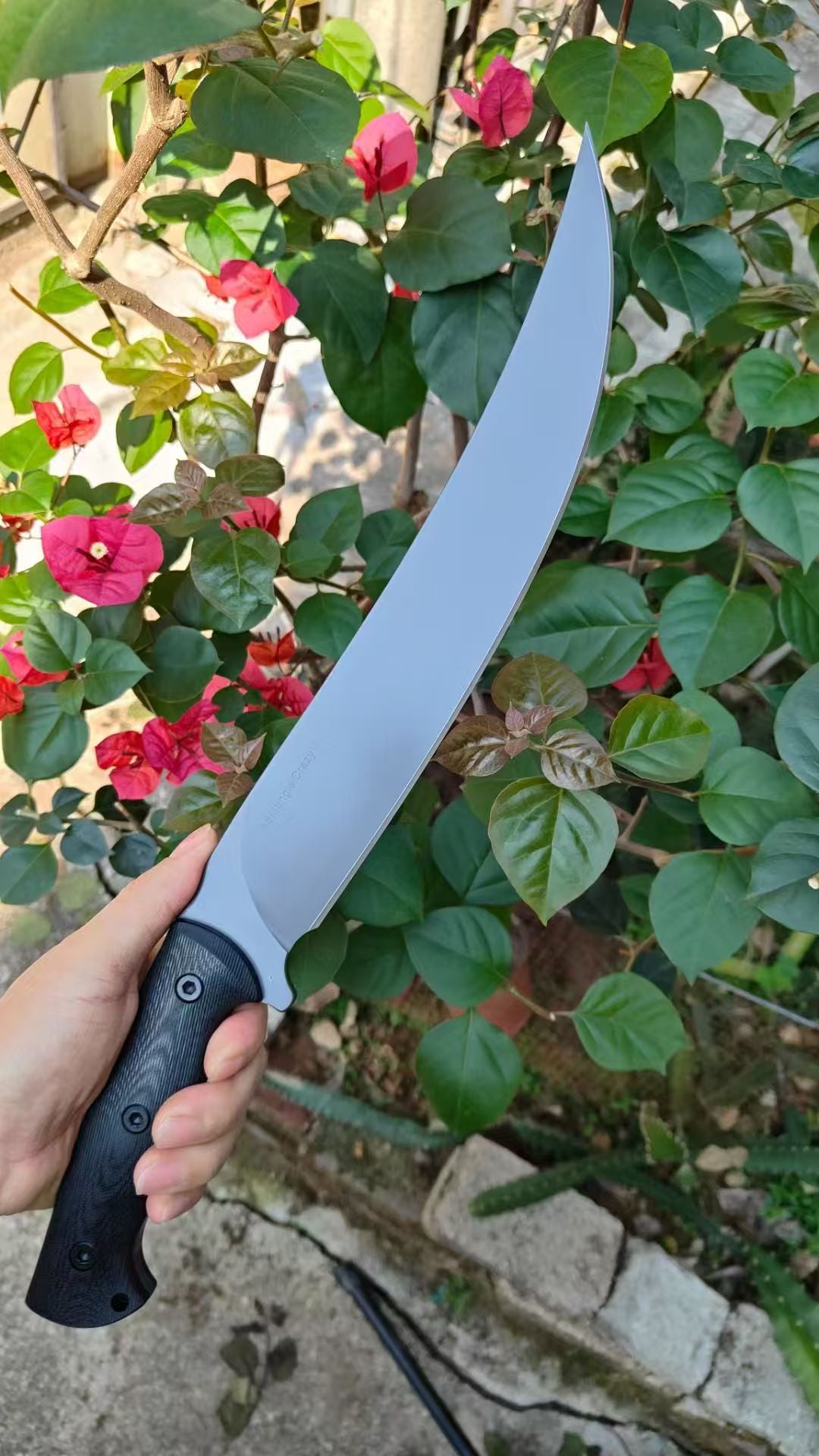 Bolte Jungle Crazy 5 A8 Steel Kukri Outdoor Fixed Blade Knife