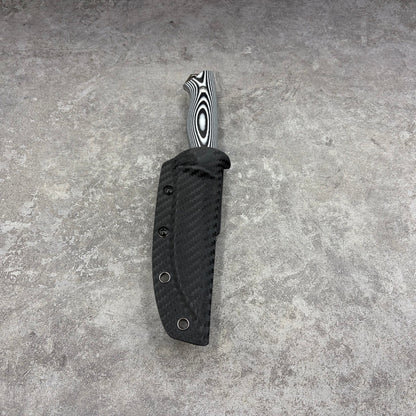 Reclusedge Dolphin 14C28N Steel G10 Handle Fixed Blade Bushcraft Knife