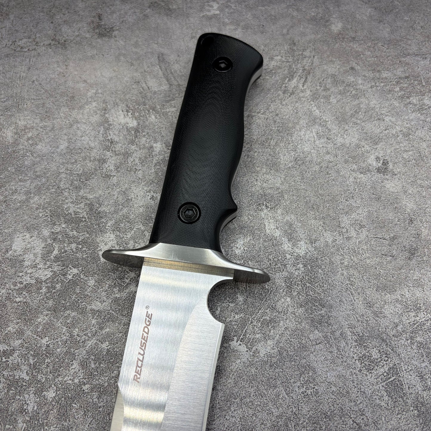 Reclusedge DC53 Steel G10 Handle Fixed Blade Bowie Knife