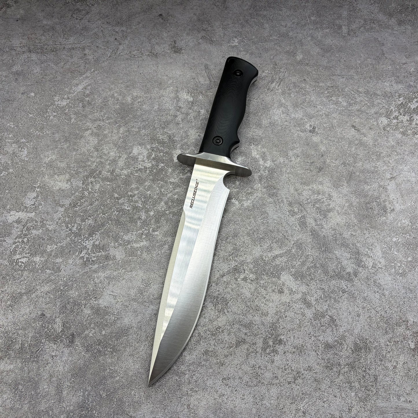Reclusedge DC53 Steel G10 Handle Fixed Blade Bowie Knife
