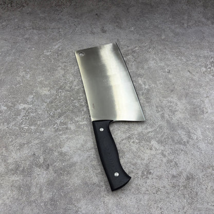 Reclusedge 14C28N Steel G10 Handle Cleaver Kitchen Knife