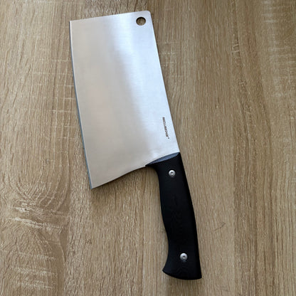 Reclusedge 14C28N Steel G10 Handle Cleaver Kitchen Knife