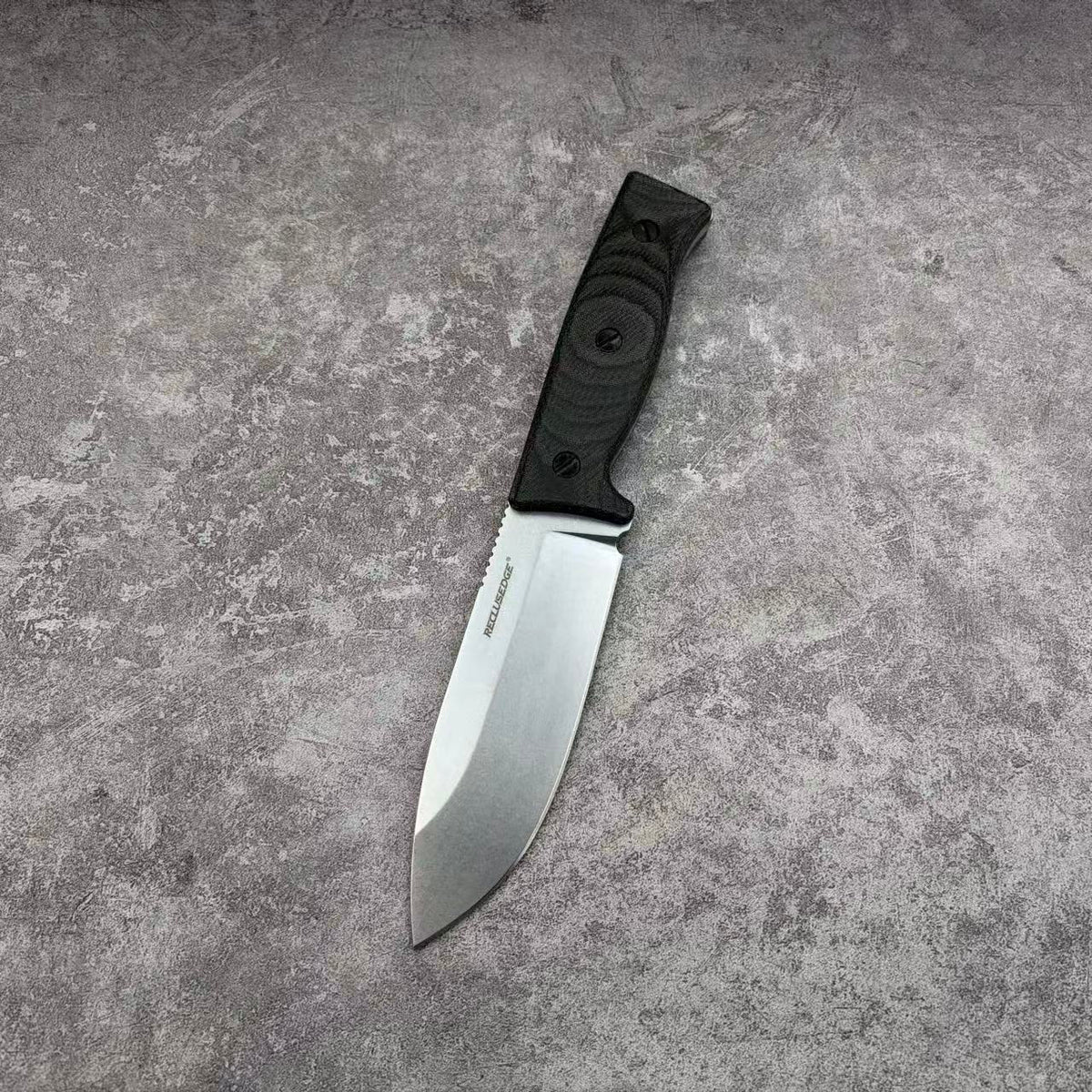 Reclusedge A8 Steel Micarta Handle Fixed Blade Knife