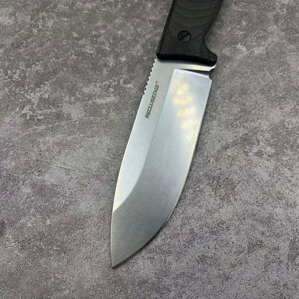 Reclusedge A8 Steel Micarta Handle Fixed Blade Knife