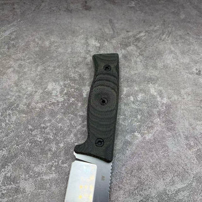 Reclusedge A8 Steel Micarta Handle Fixed Blade Knife
