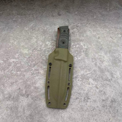 Reclusedge A8 Steel Micarta Handle Fixed Blade Knife