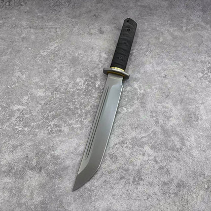 Reclusedge JieDuShi Tactical DC53 Steel Fixed Blade Knife Japanese Samurai Kanata