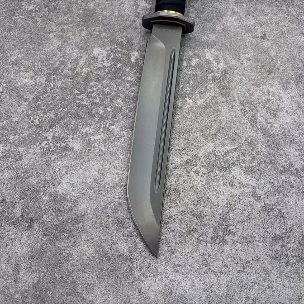 Reclusedge JieDuShi Tactical DC53 Steel Fixed Blade Knife Japanese Samurai Kanata