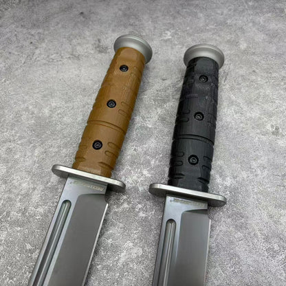 Reclusedge LuZhanDui Tactical DC53 Steel Fixed Blade Knife Bowie Knife